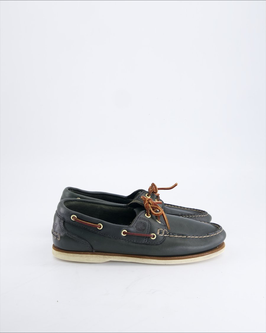 Timberland Flats Leather Green 39.5 EU