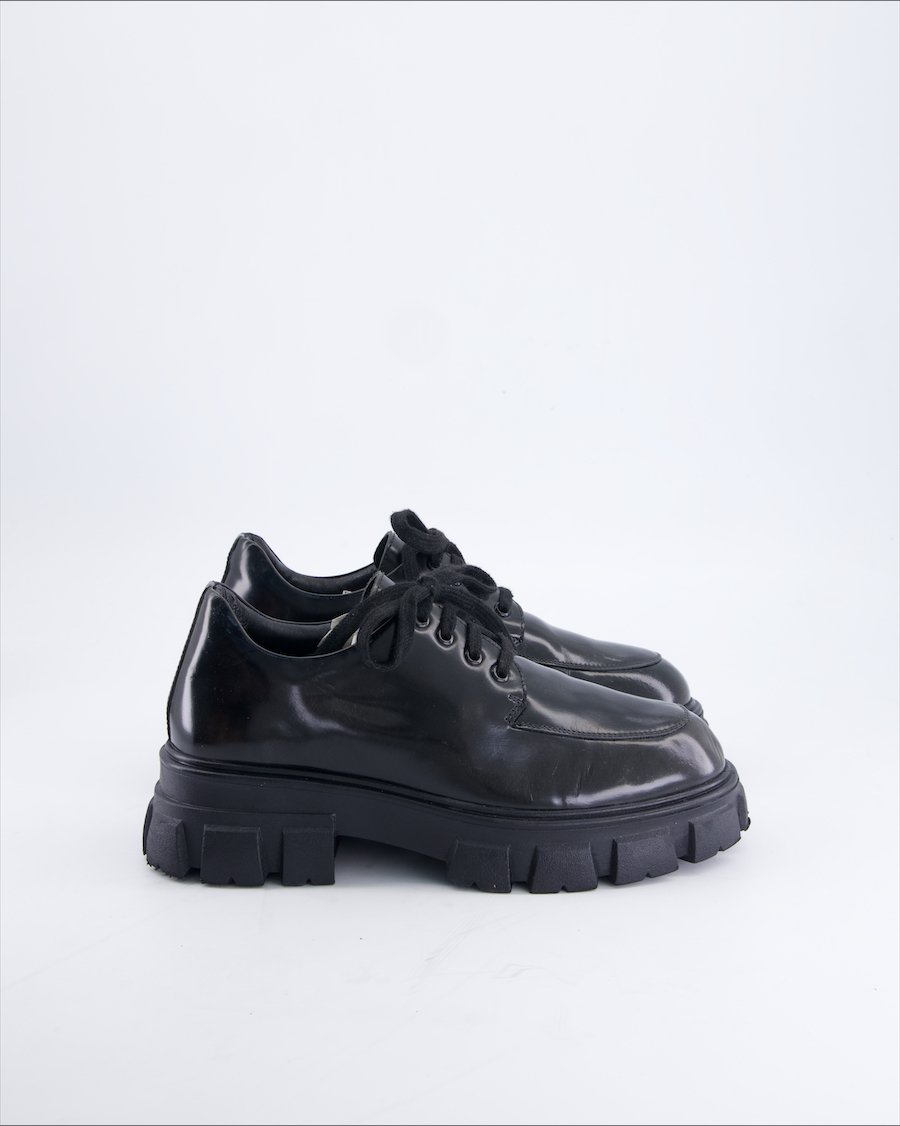 Badura Lace ups Leather Black 39 EU