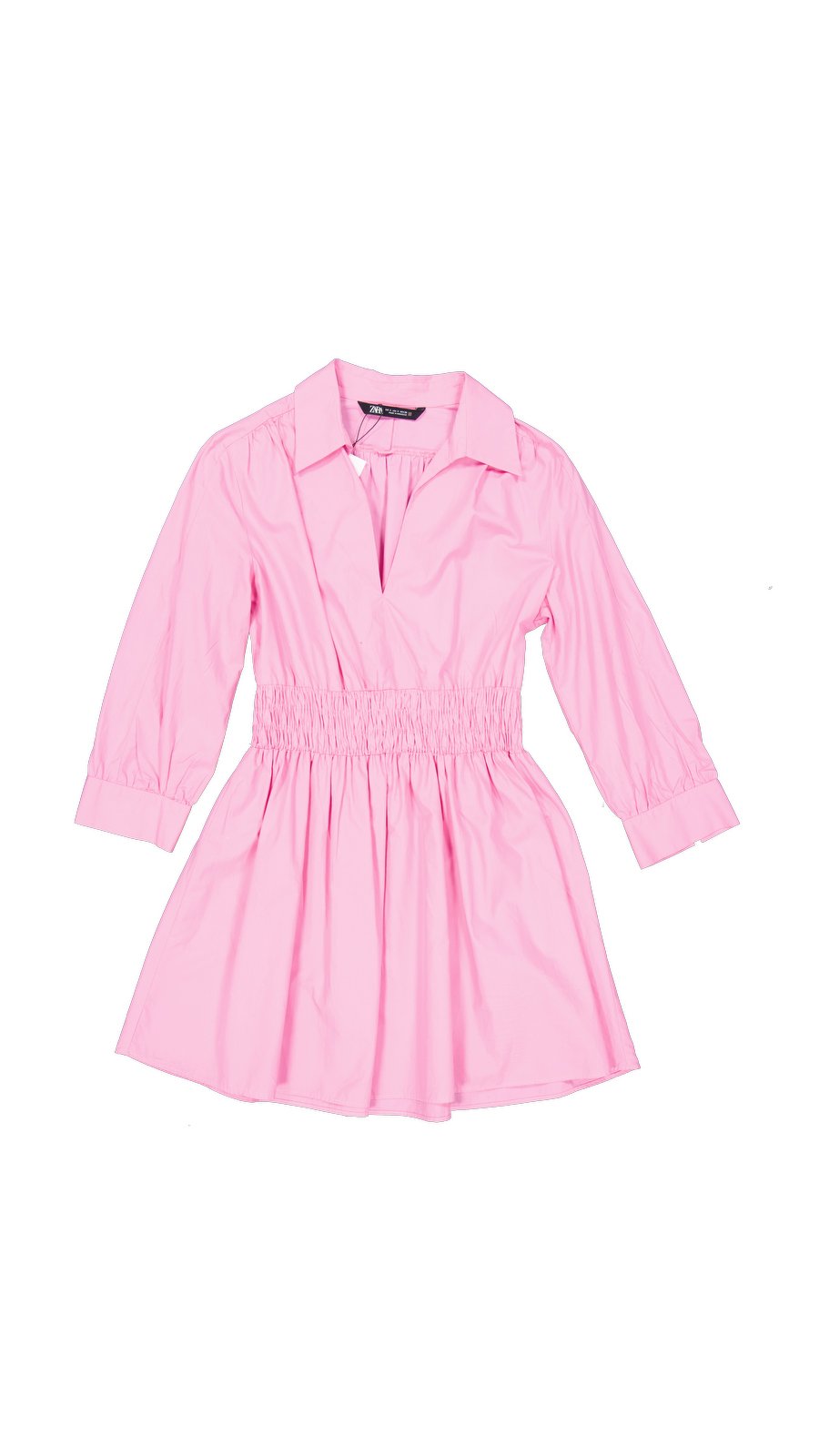 Zara Mid-length Polyester Pink S International