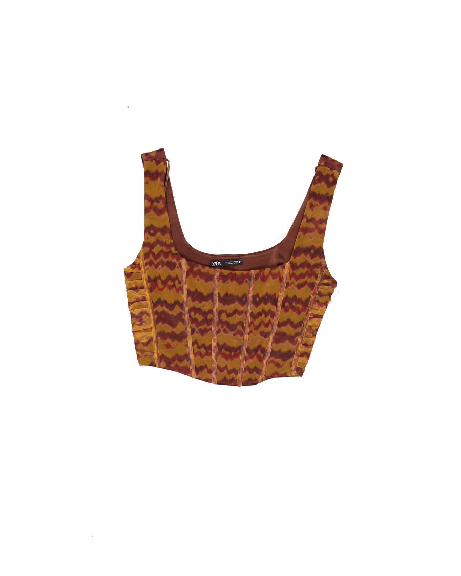 Zara Corsets Polyester Brown L International
