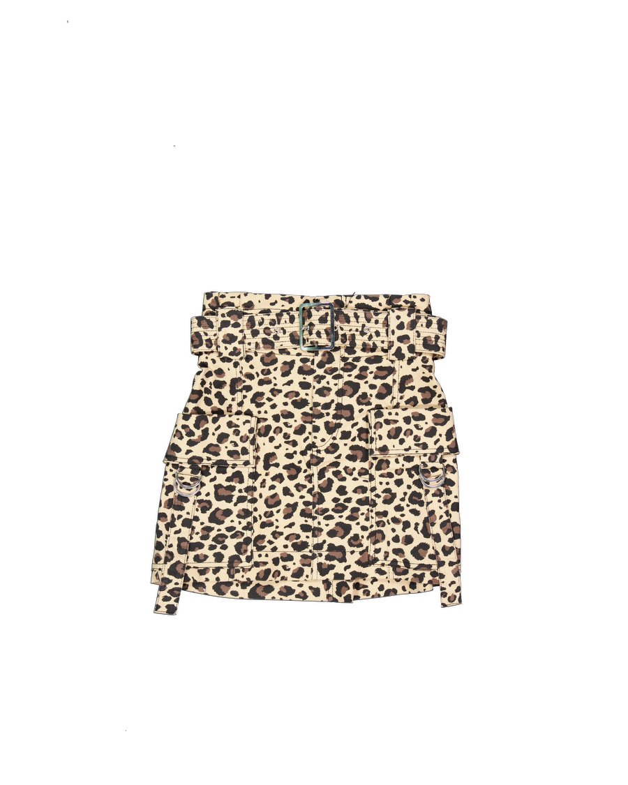 Bershka Mini Cotton Beige 36 IT