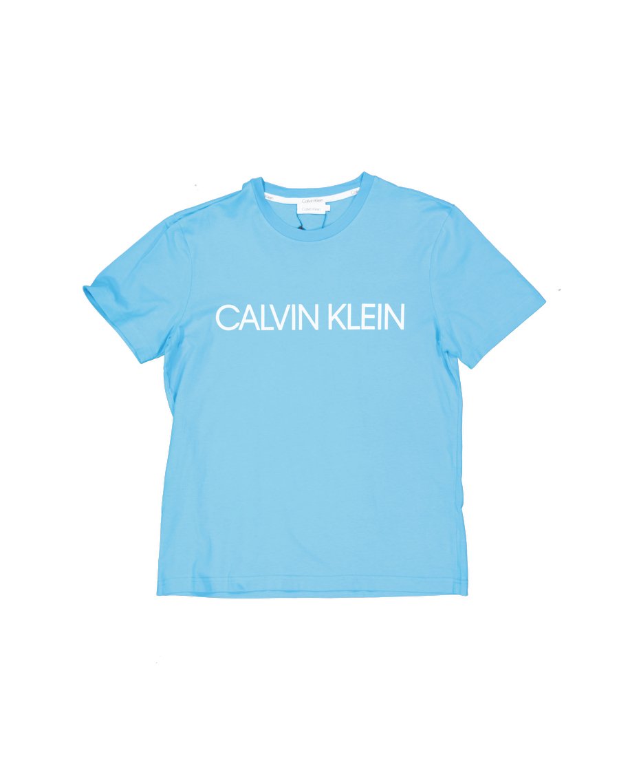 Calvin Klein T-shirts Cotton Blue L