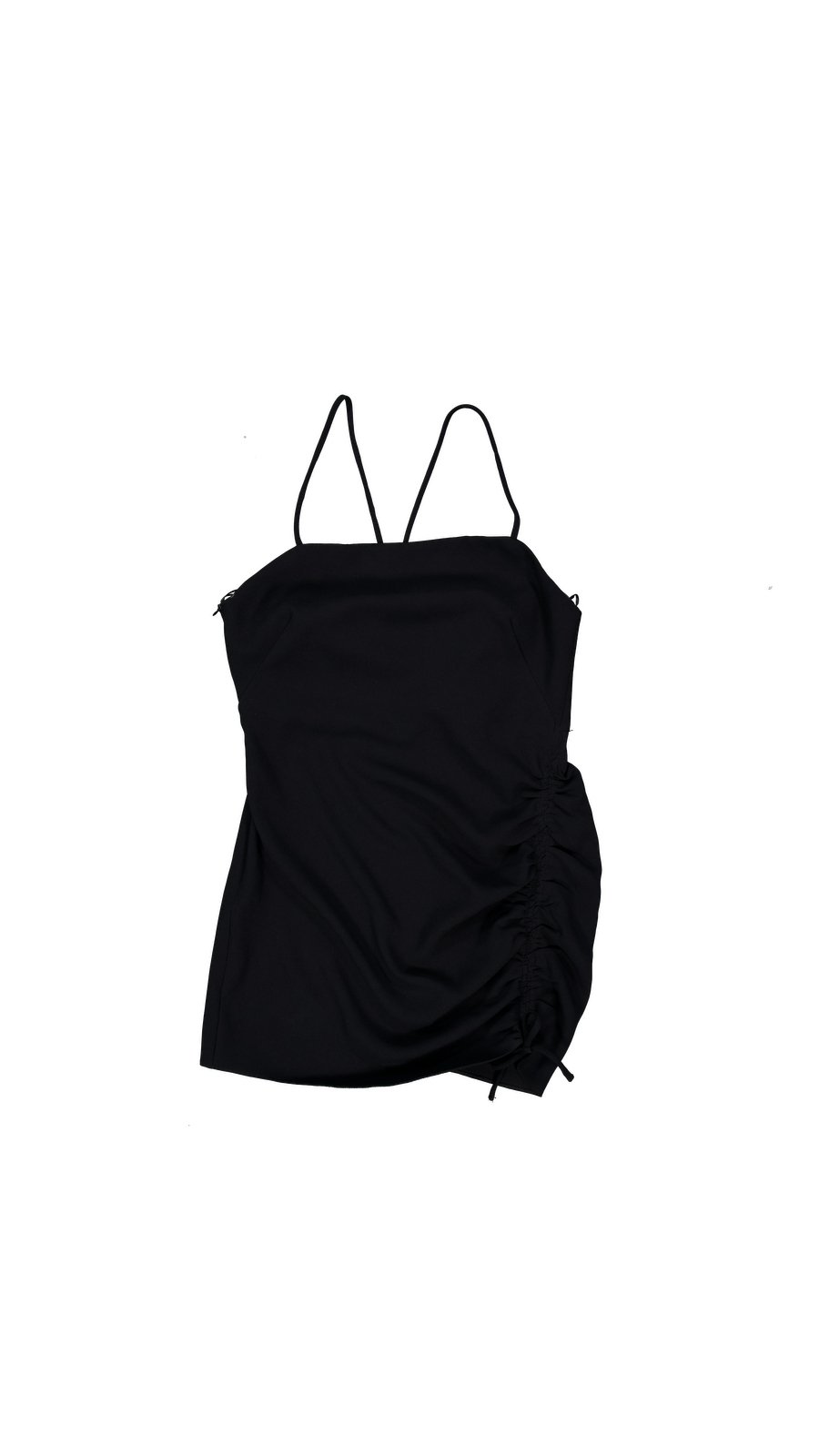 Zara Mid-length Polyester Black M International