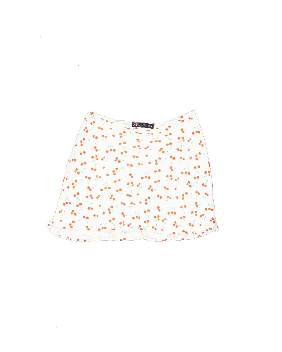Zara Skirt Cotton White S