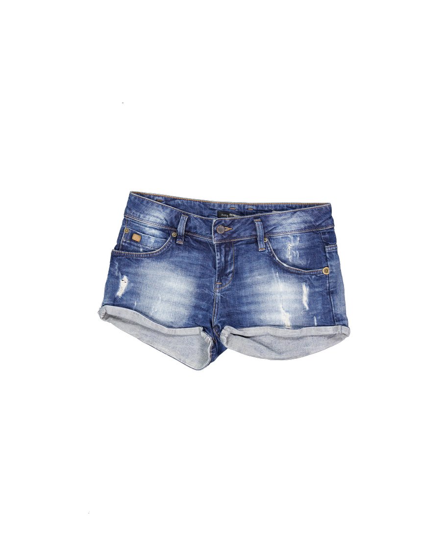 Zara shorts Cotton Blue 38 IT
