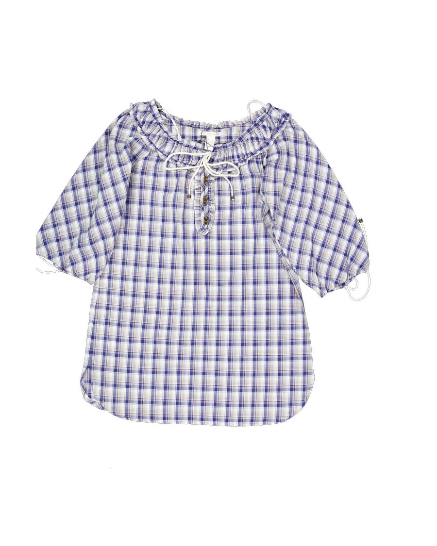 Mango Mid-length Cotton Blue M International