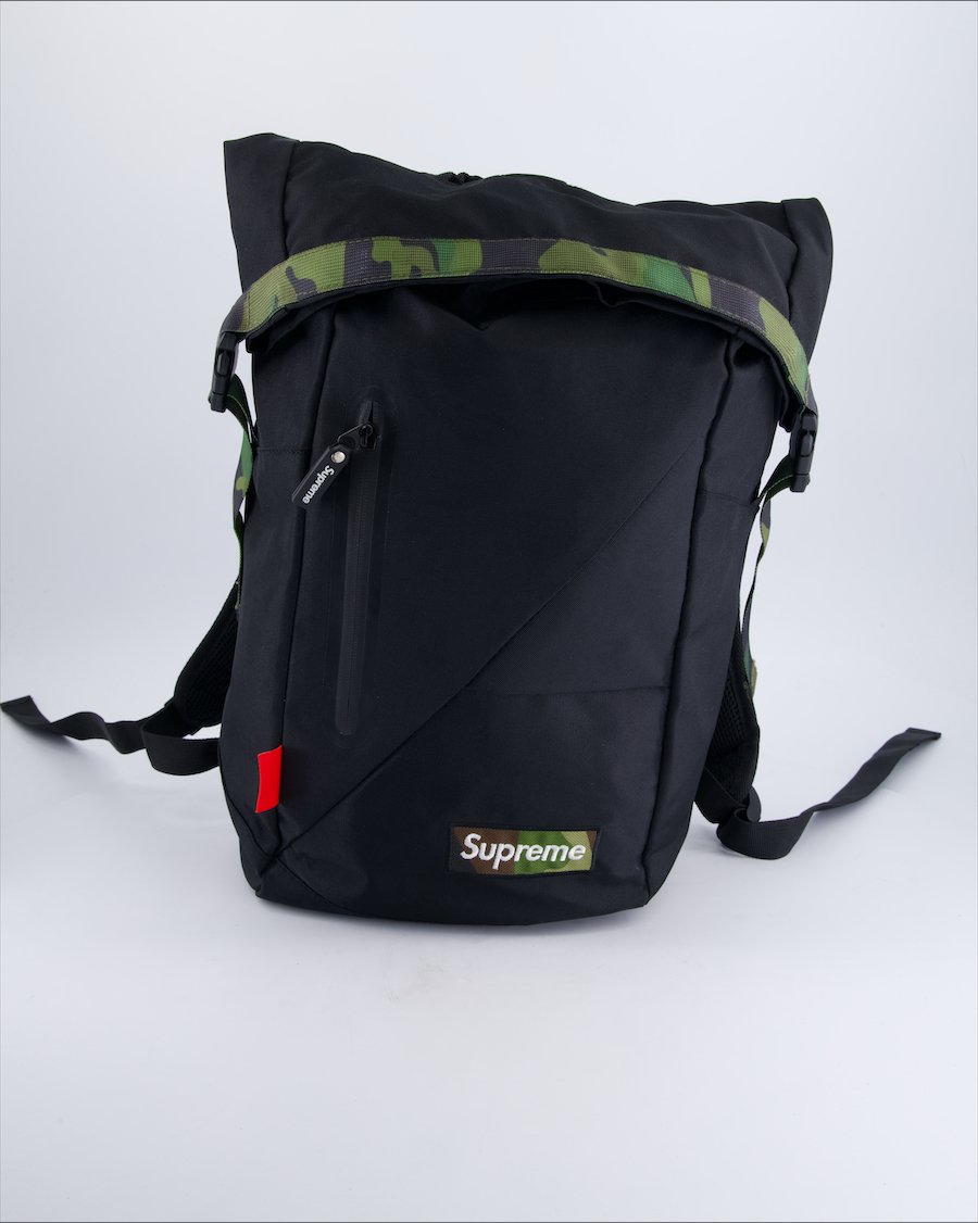 Supreme Backpack Cloth Black
