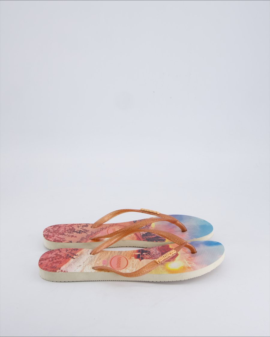 Havaianas Sandals Rubber Gold 41 EU