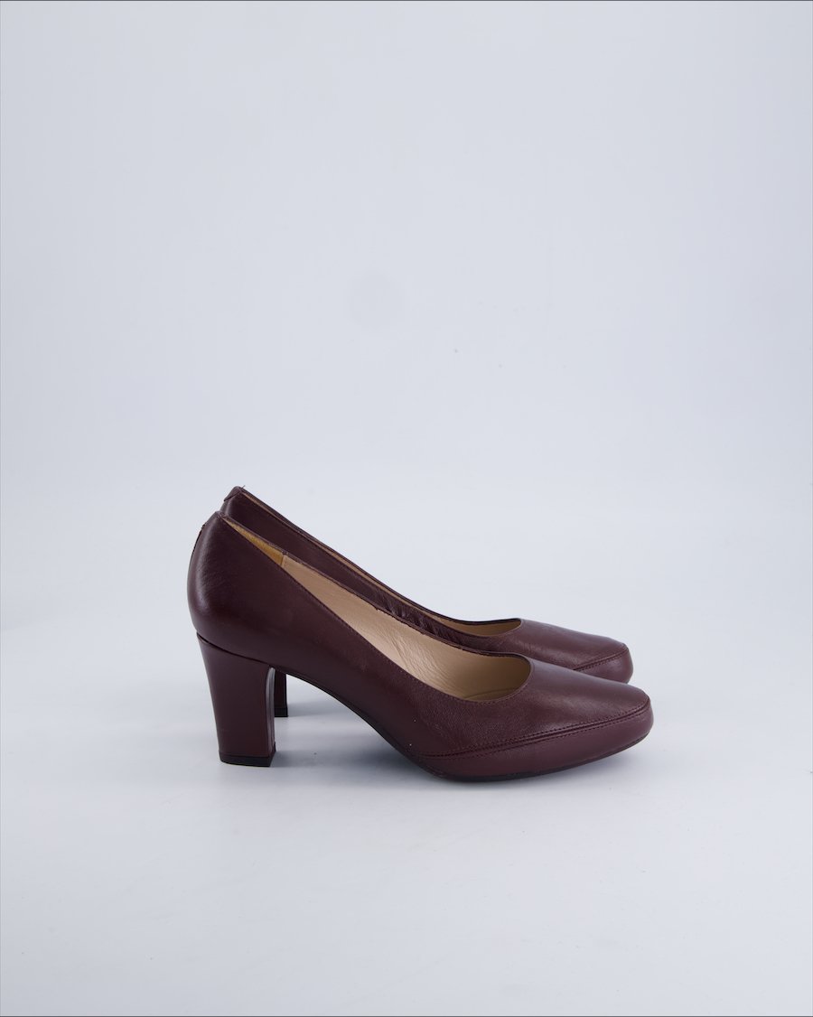 Unisa Heels Leather Burgundy 38 EU