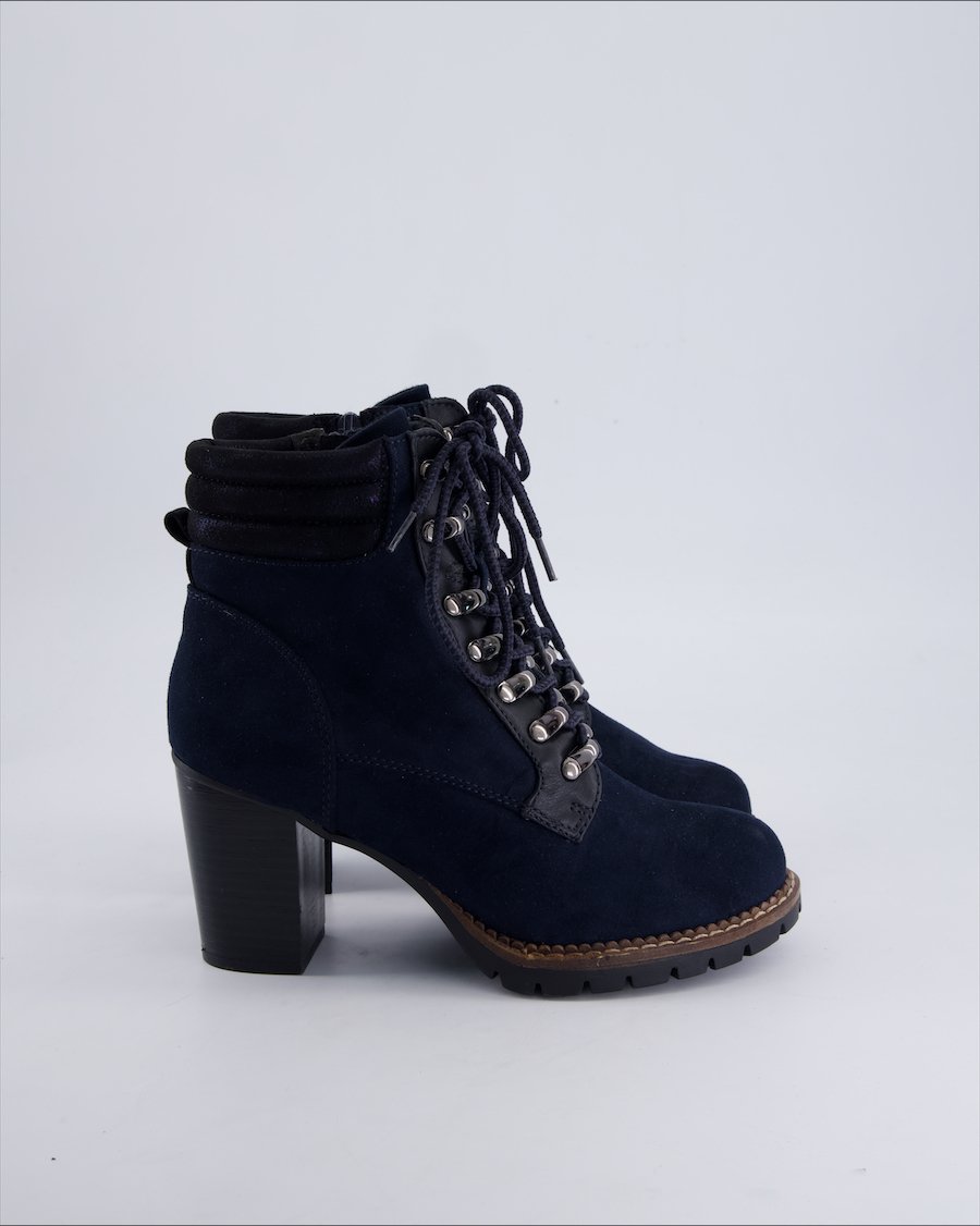 Landrover Ankle Boots Suede Blue 38 EU