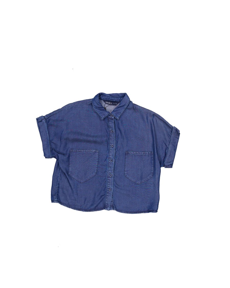 Zara Camisoles Lyocell Blue S International