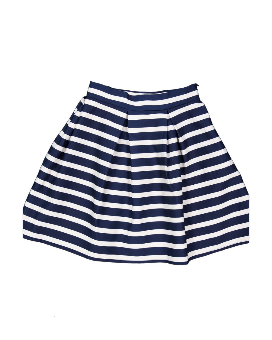 Chicwish Skirt Polyester Blue M