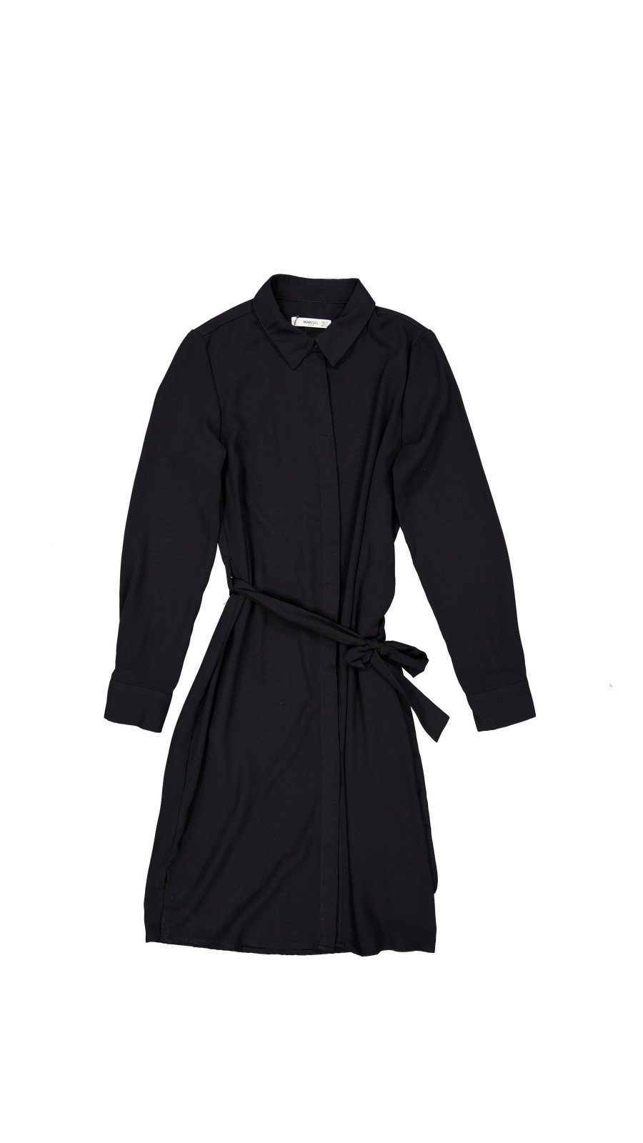 Mango Dresses Polyester Black XS