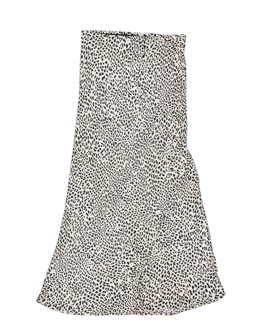 H&m Skirt Viscose Beige S