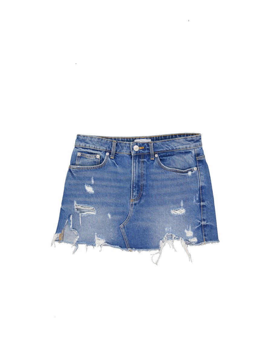 Zara Skirt Cotton Blue M