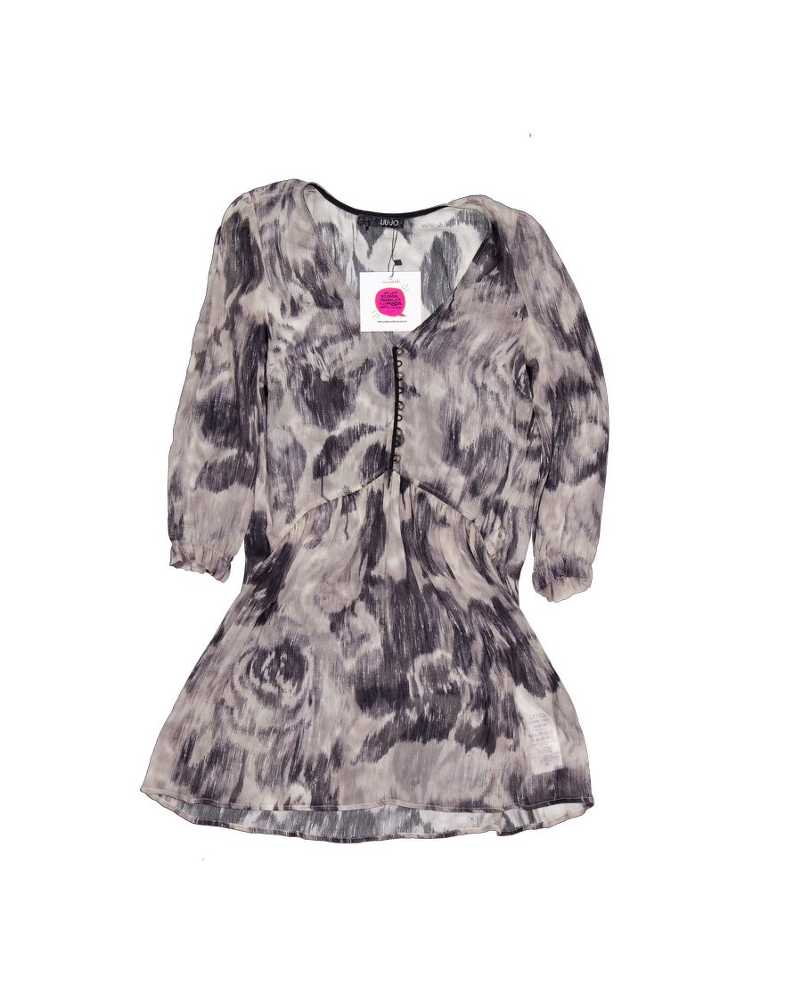 Liu.jo Mid-length Silk Grey S International