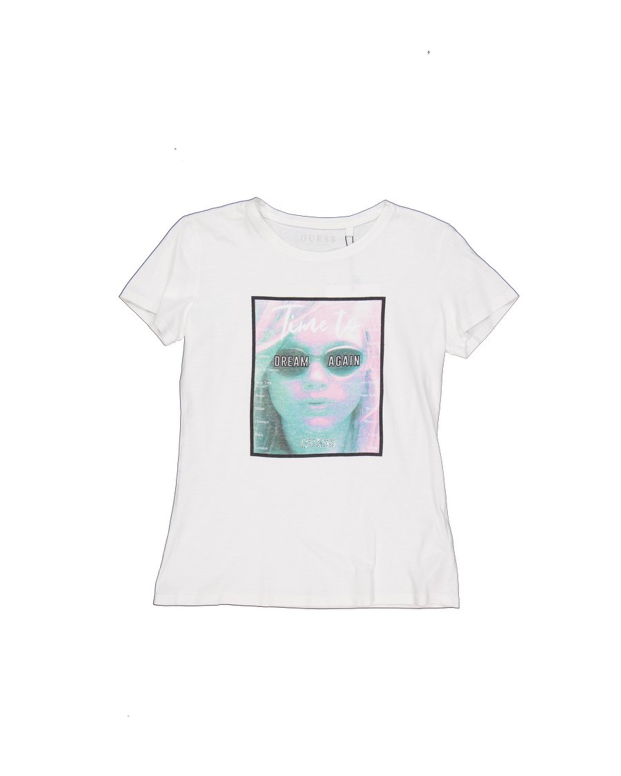 Guess T-shirts Cotton White S