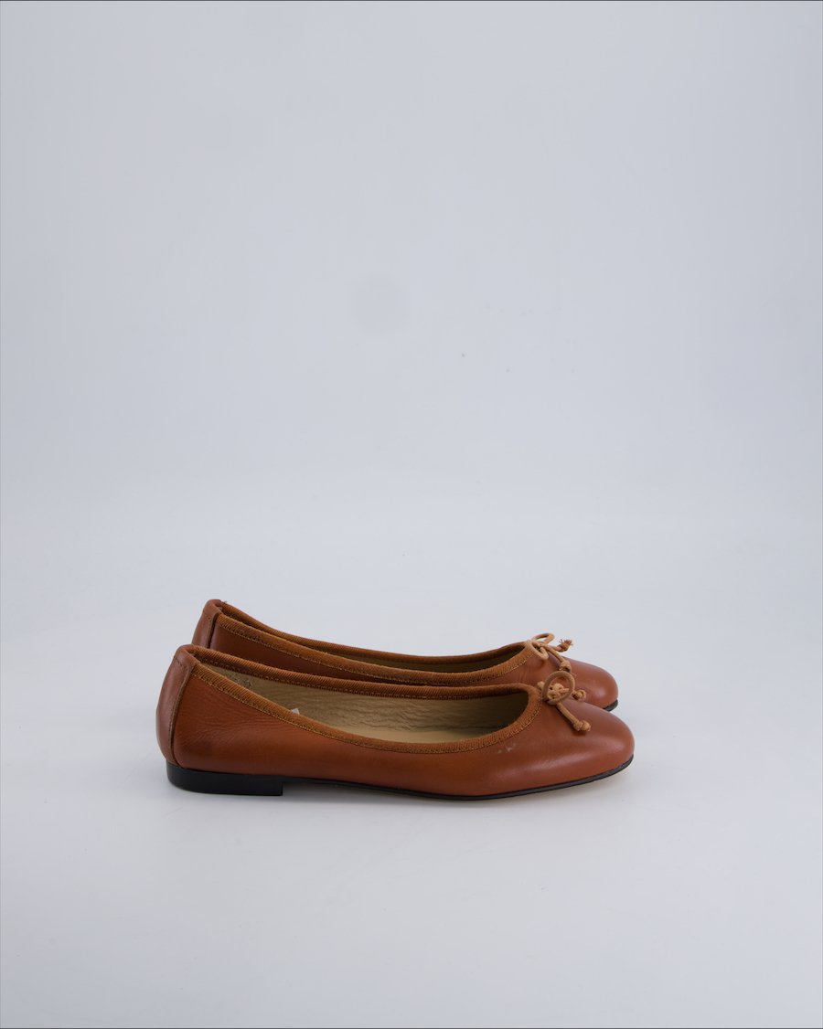 Gino Rossi Ballet flats Leather Brown 36 EU
