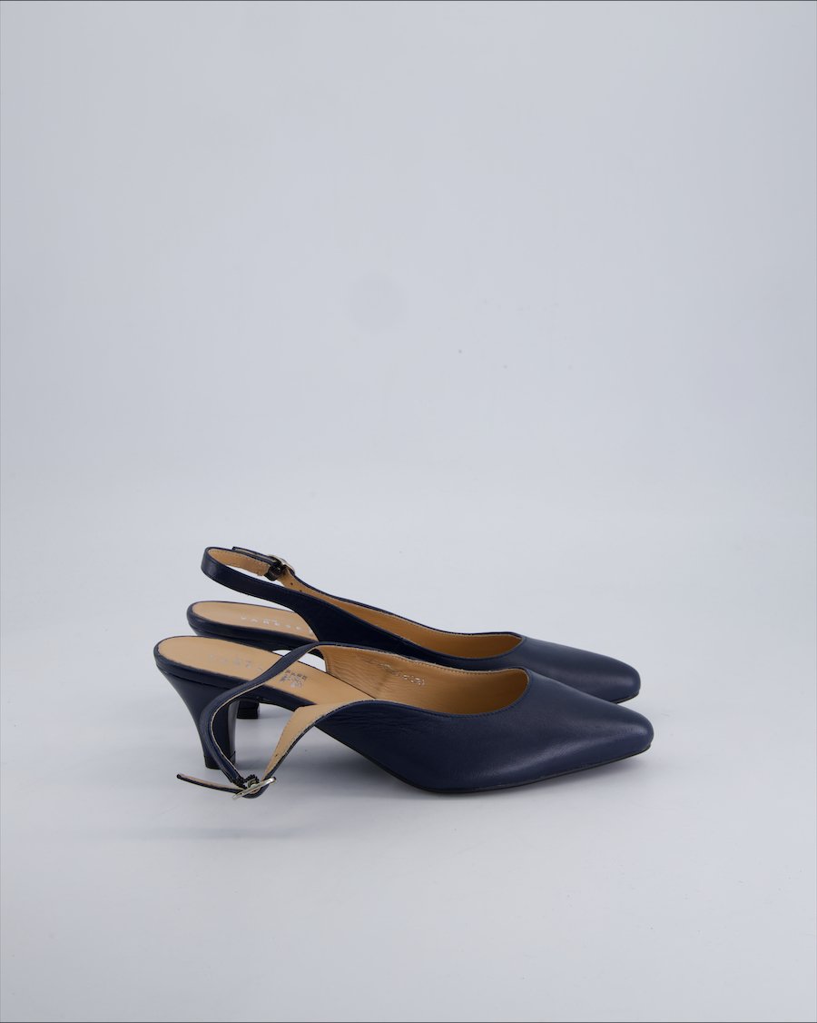 Varese Heels Leather Navy 39 EU