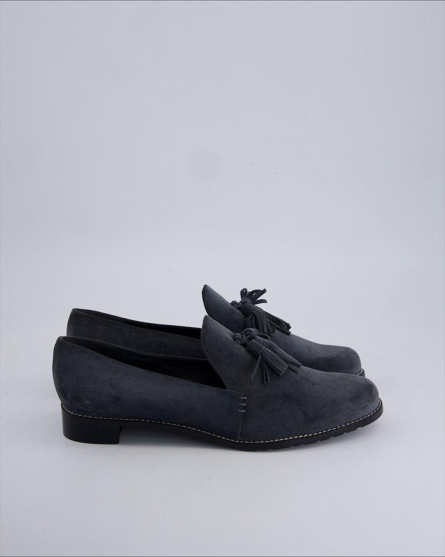 Stuart Weitzman Flats Suede Grey 42 EU