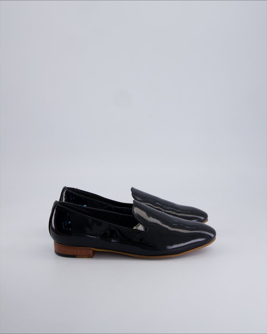 Massimo Dutti Flats Leather Black 38 EU