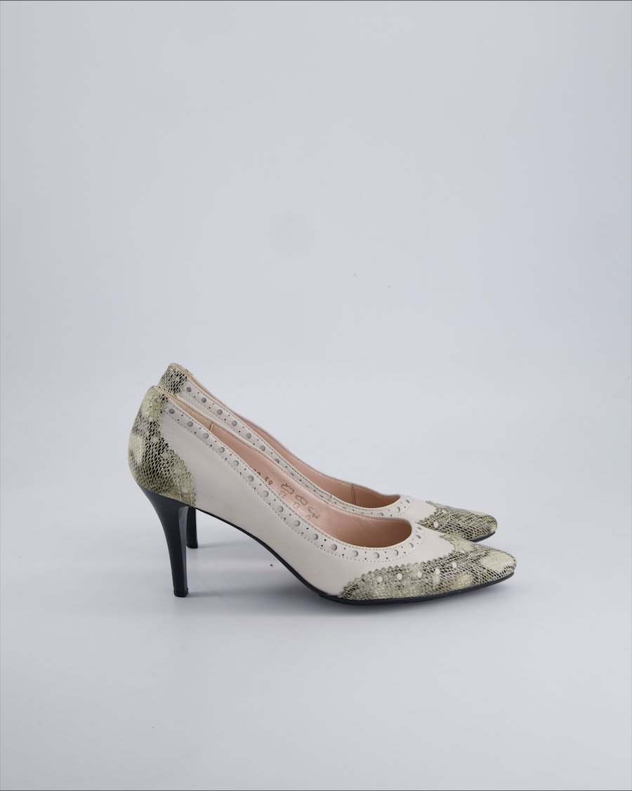 Sandeus Heels Leather White 39 EU