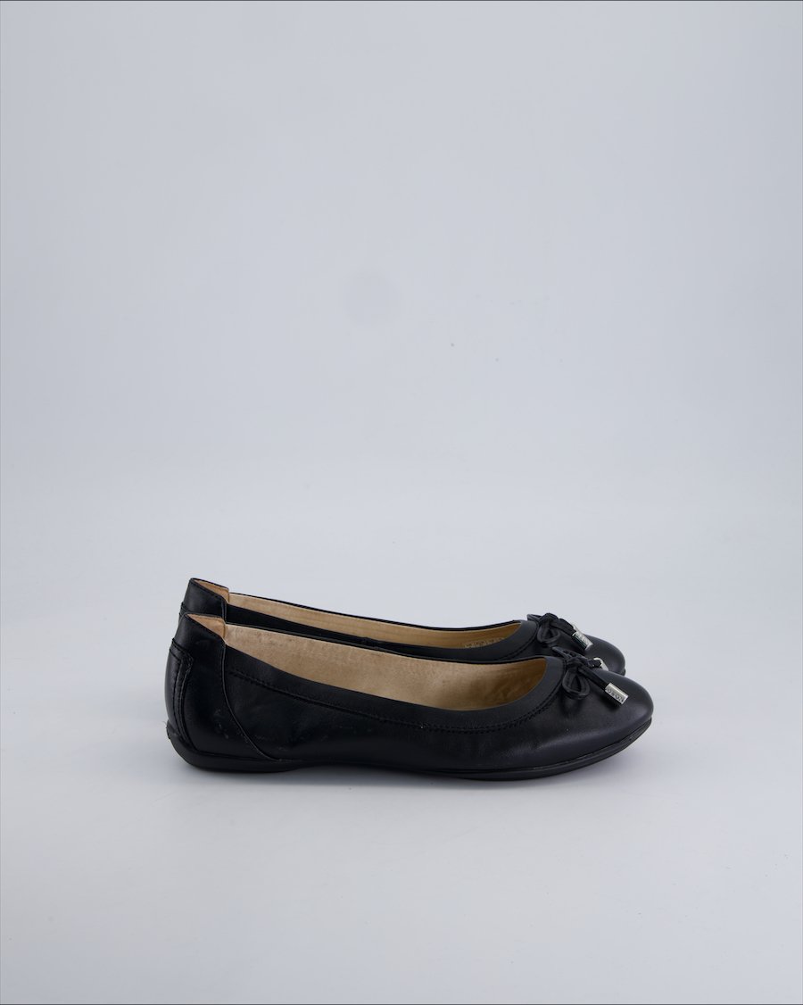 Geox Ballet flats Leather Black 37 EU