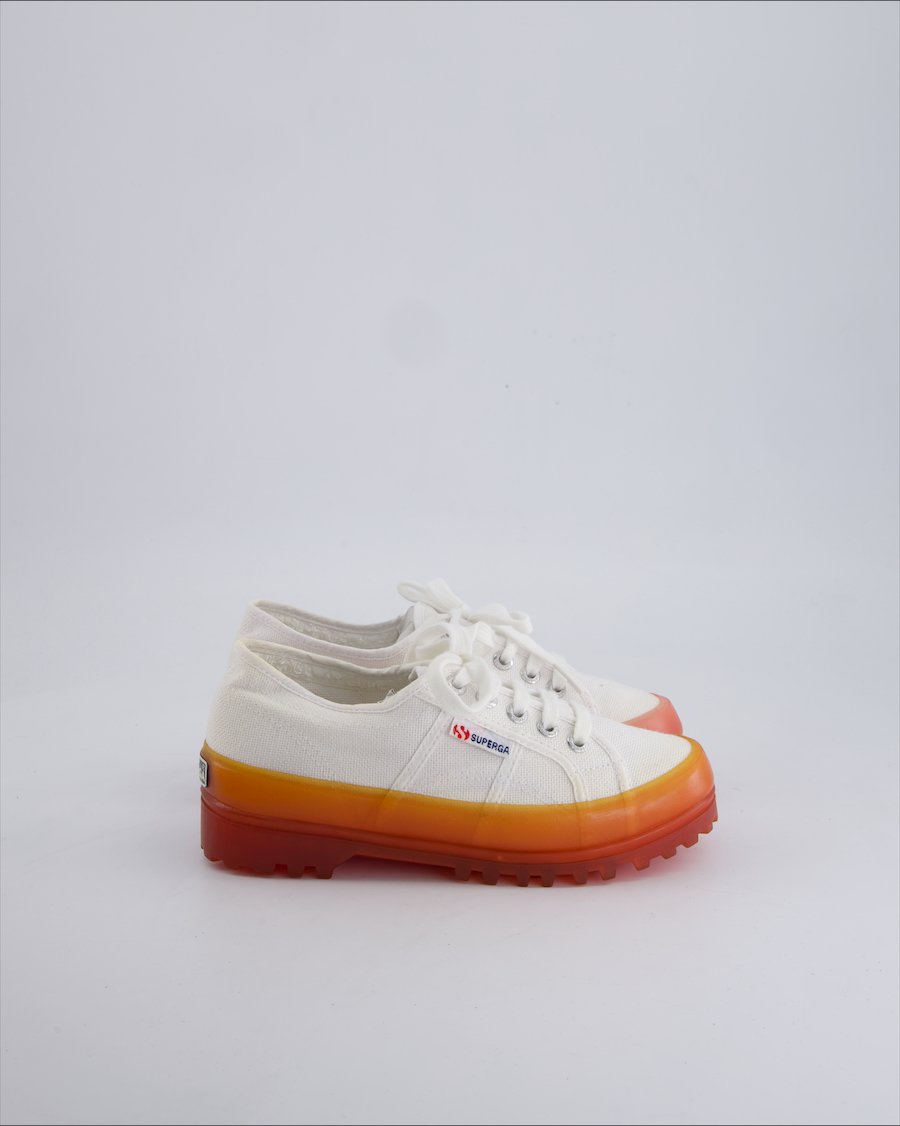 Superga Trainers Cloth White 35 EU