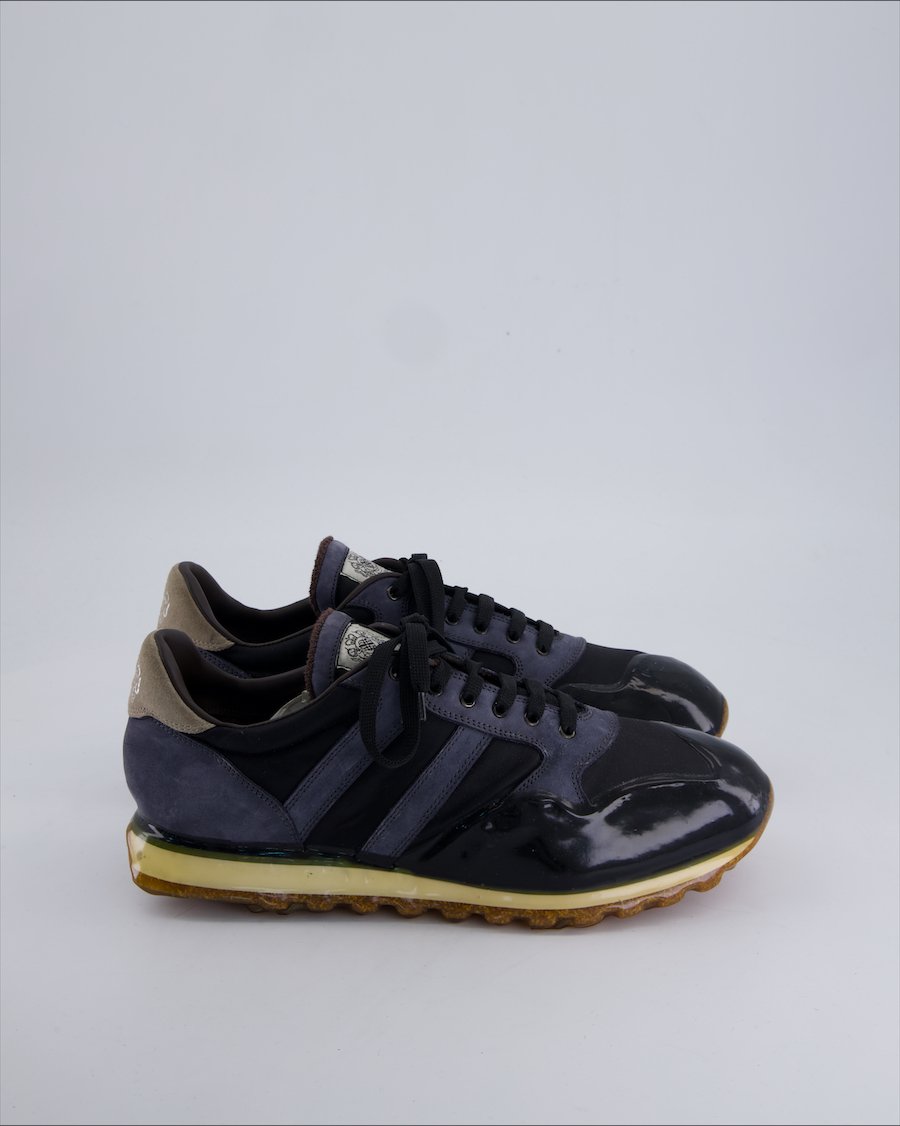 Alberto Fasciani Low trainers Leather Blue 42 EU
