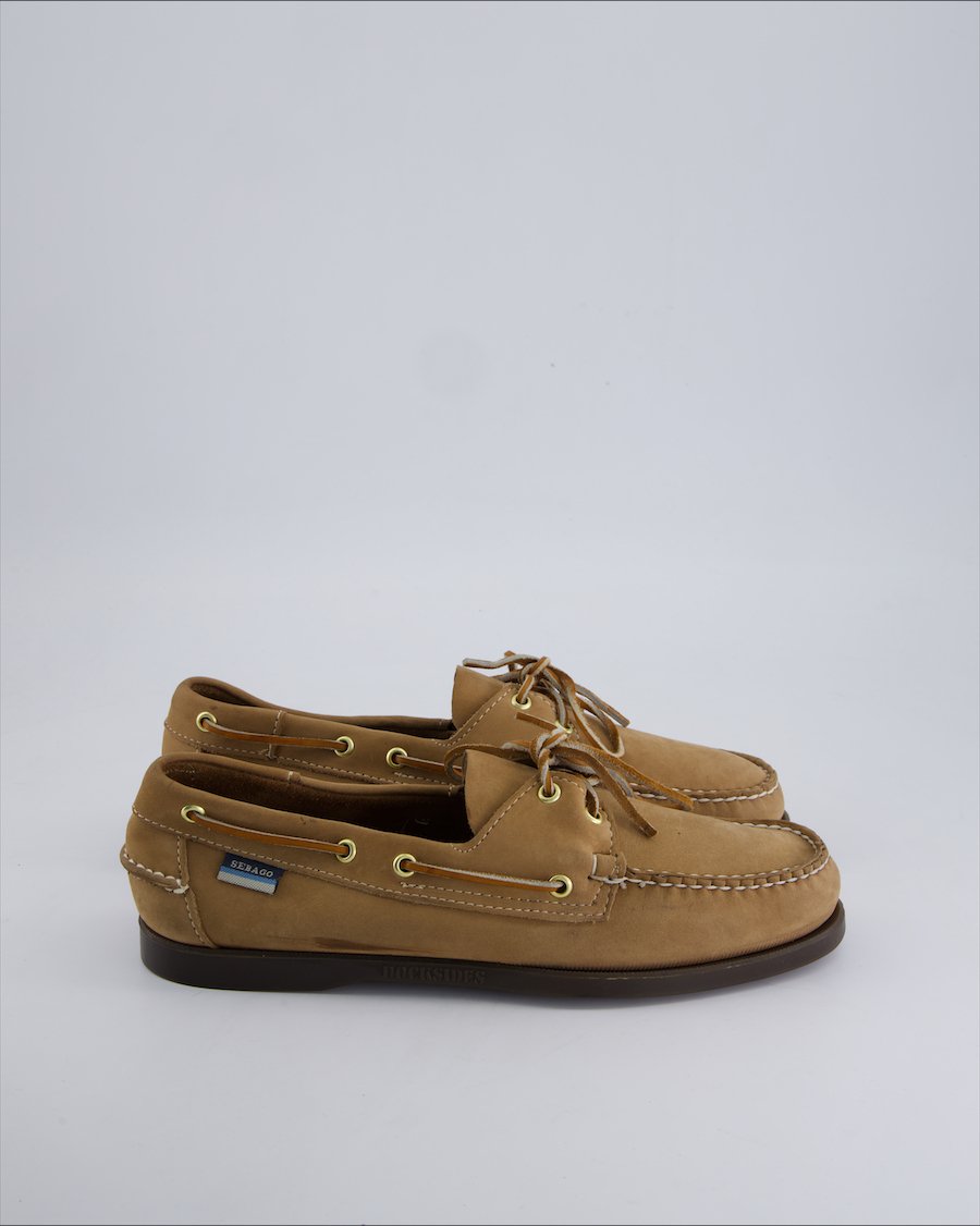 Sebago Flats Suede Beige 44 EU