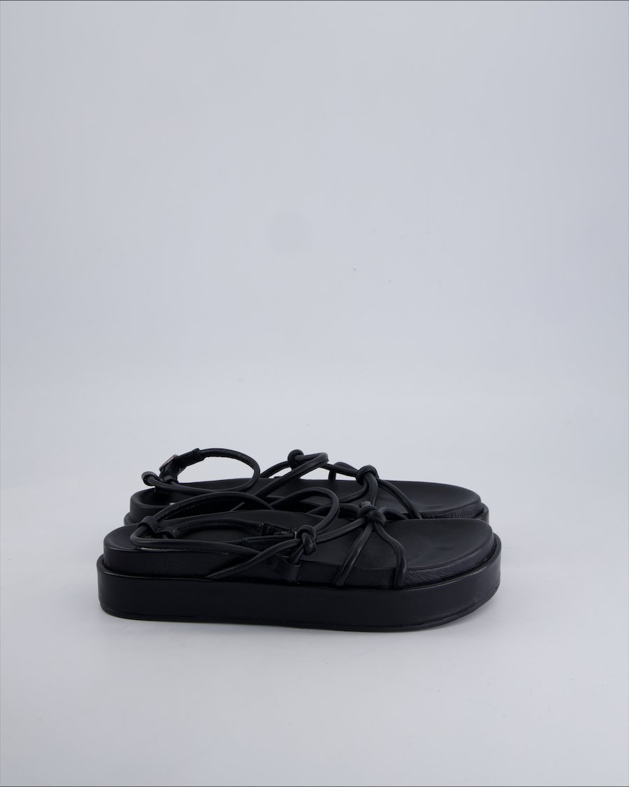 Asra Sandals Polyurethane Black 38 EU