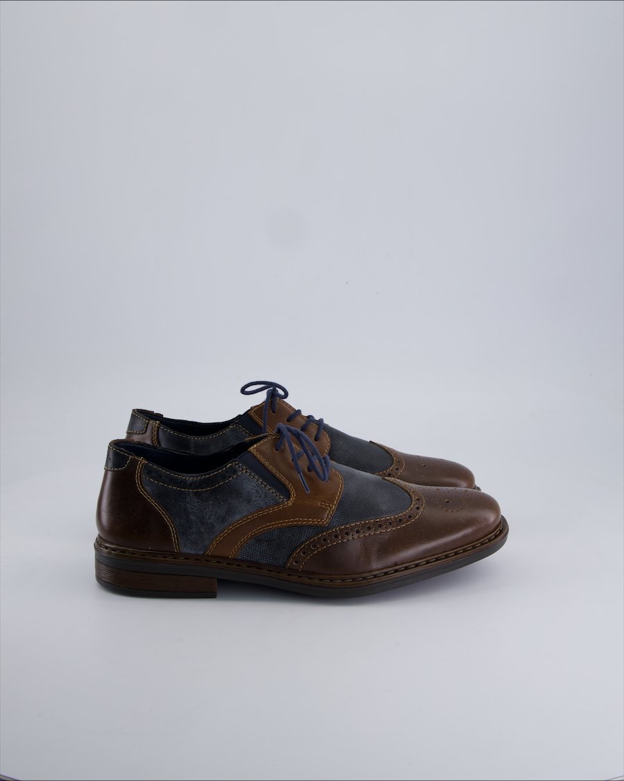 Rieker Lace ups Leather Brown 43 EU