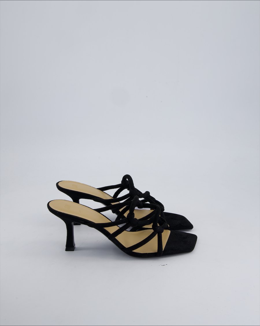 H&m Heels Suede Black 39 EU