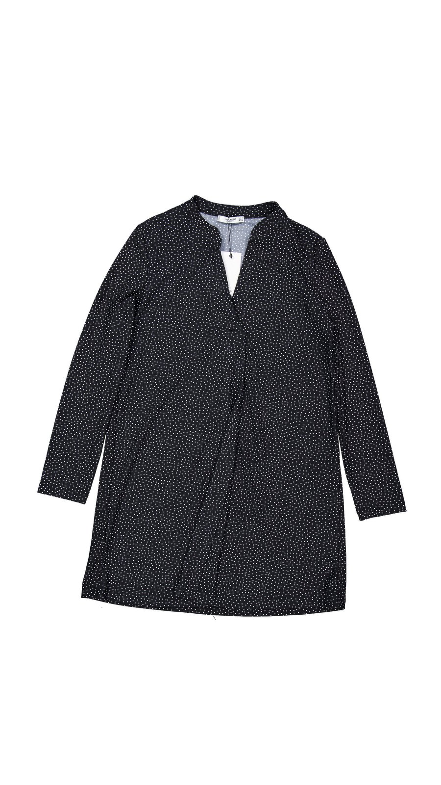 Mango Mid-length Polyester Black M International