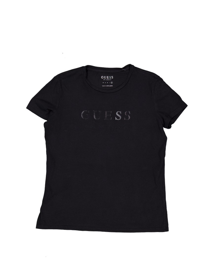 Guess T-shirts Cotton Black XL