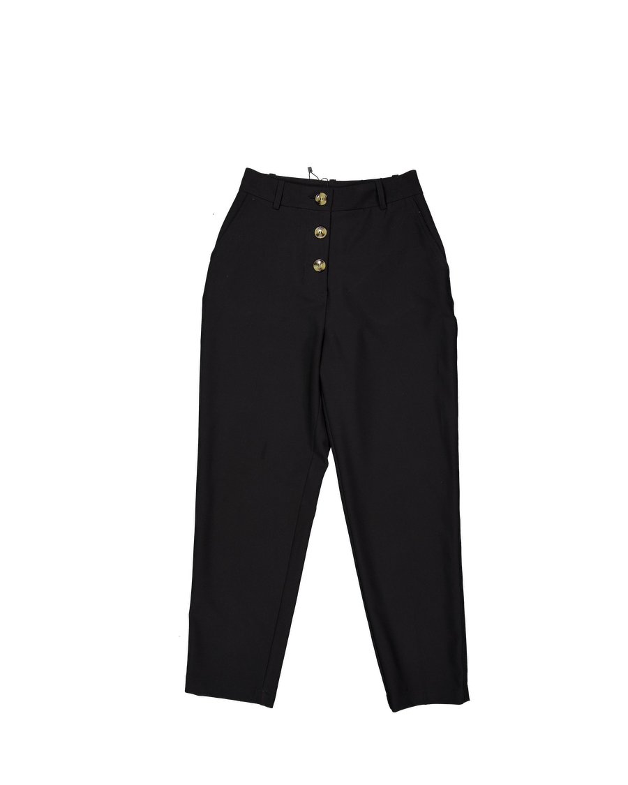 Zara Trouser Polyester Black S International