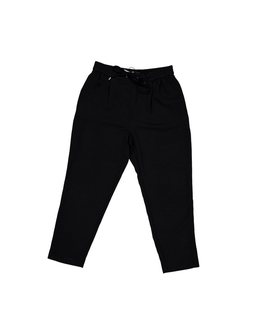 Zara Trouser Polyester Black M International