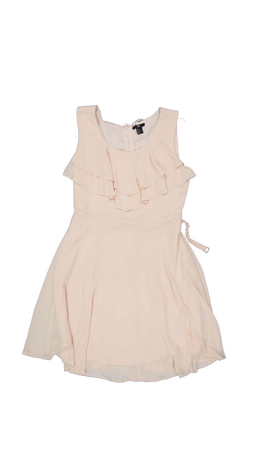 H&m Mid-length Polyester Pink L International