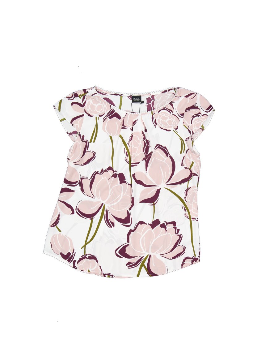 S Oliver Blouses Polyester Pink S International