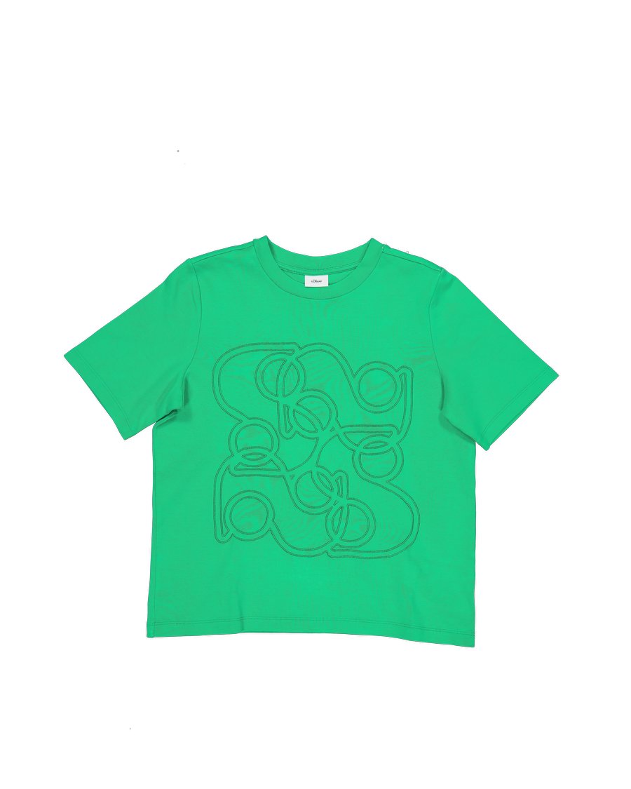 S Oliver T-shirts Cotton Green S International