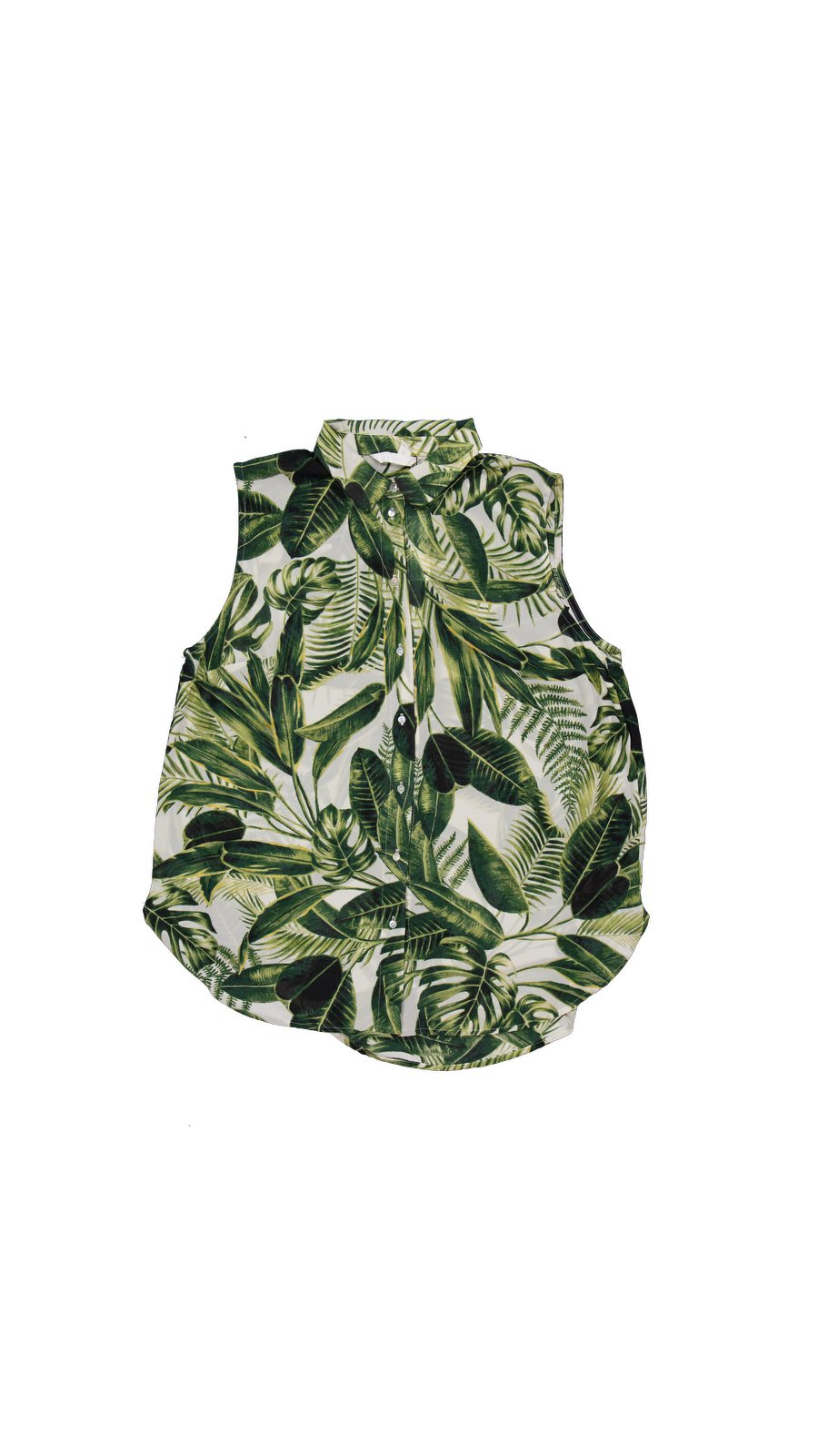 H&m Blouses Polyester Green L International