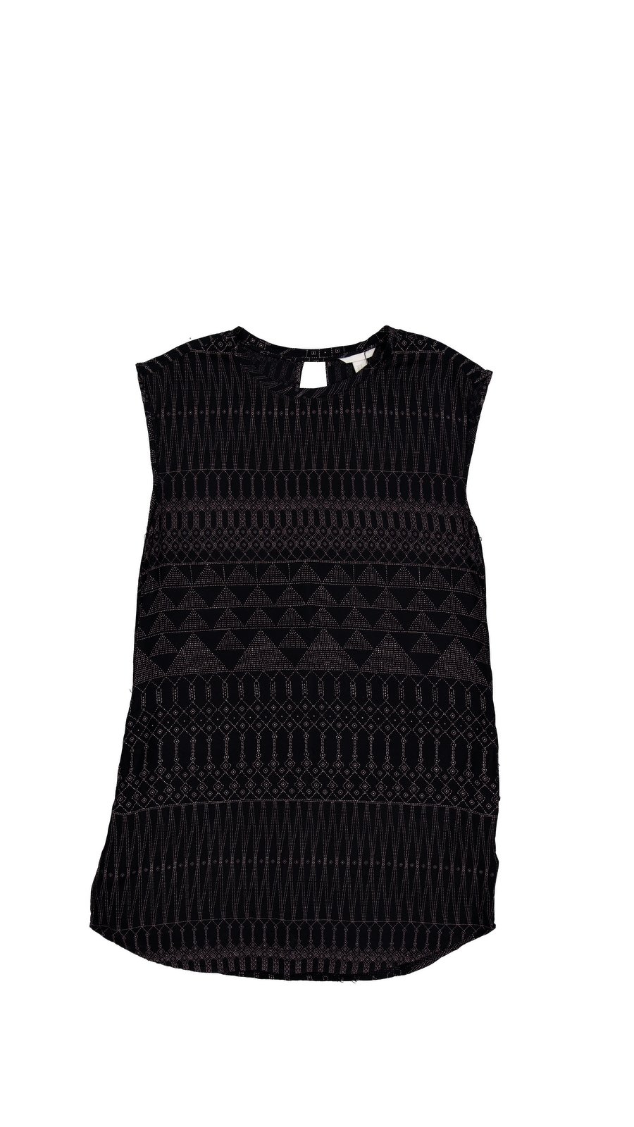H&m Mid-length Viscose Black M International