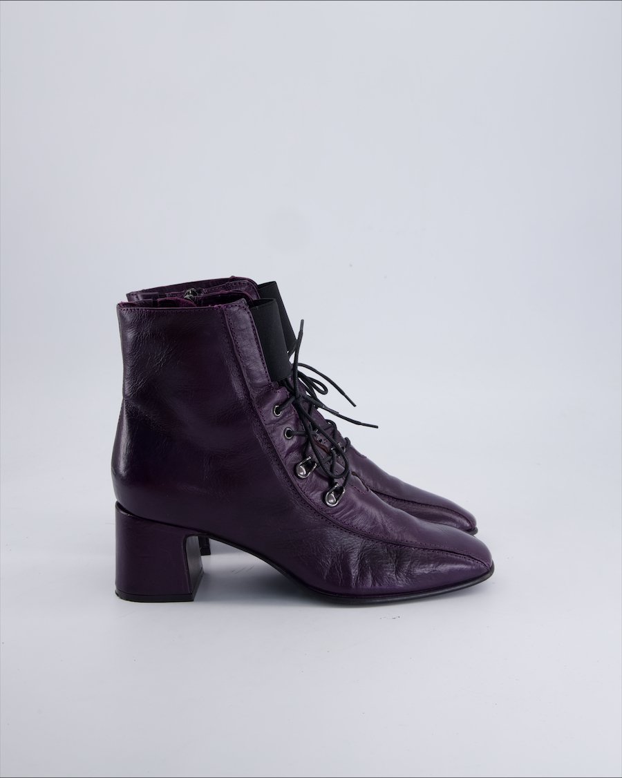 Barbara Bellini Others Leather Purple 38 EU