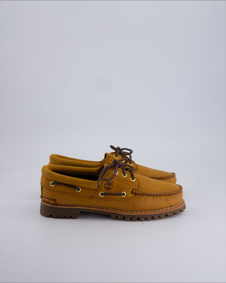 Timberland Lace ups Suede Camel 39.5 EU