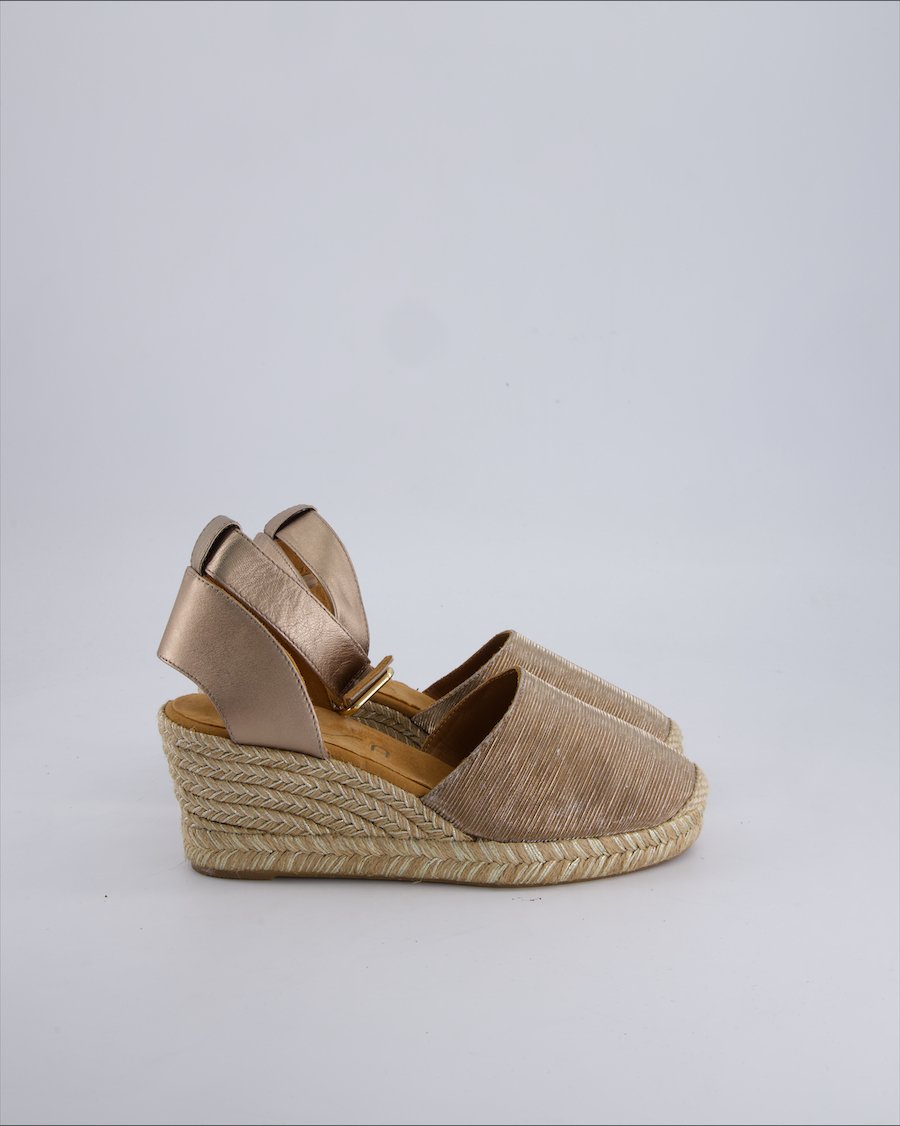 Unisa Sandals Leather Gold 39 EU