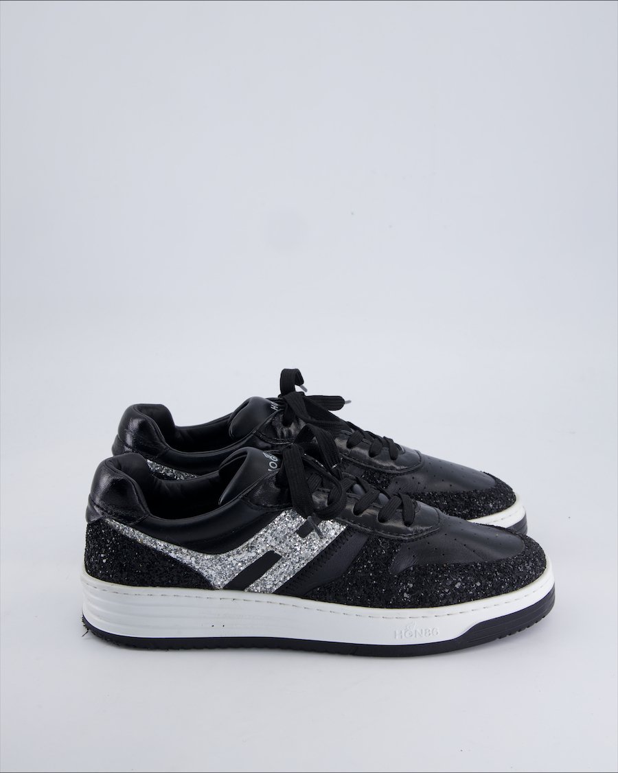 Hogan Trainers Leather Black 40 EU