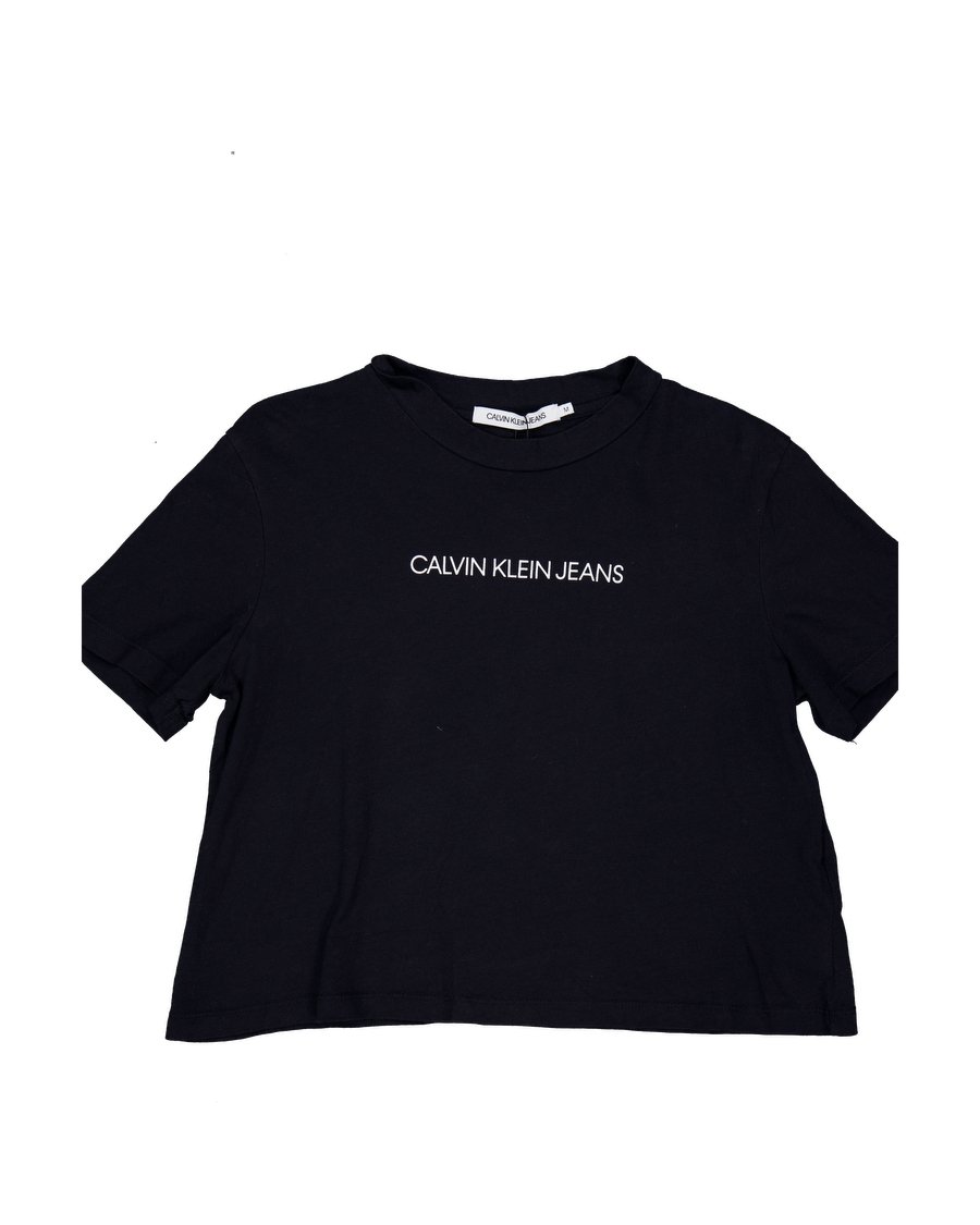 Calvin Klein T-shirts Cotton Black M International