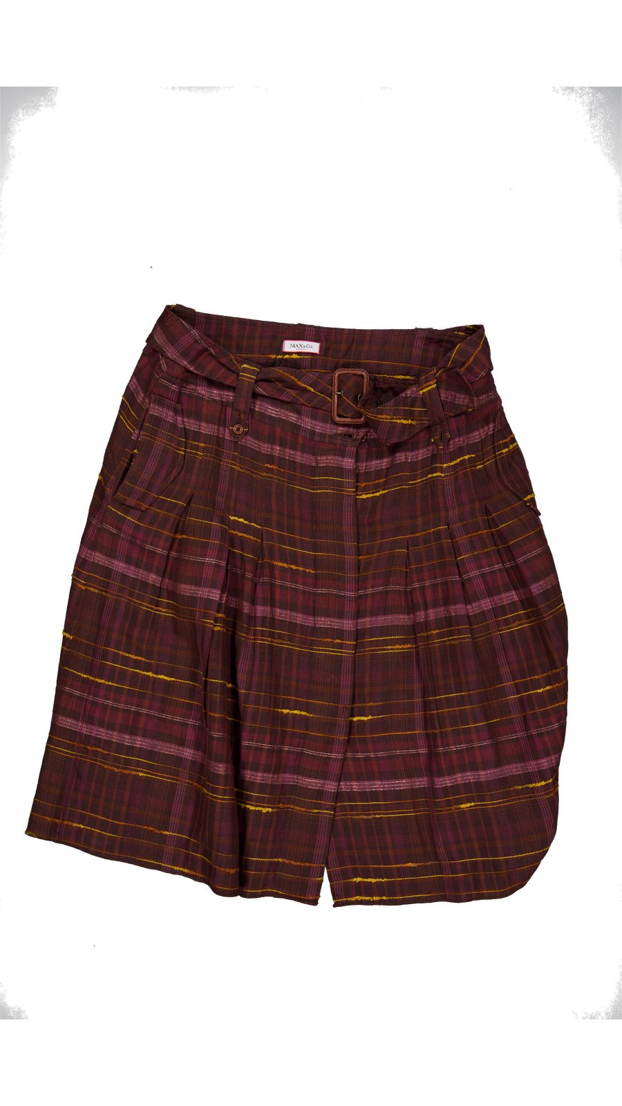 Max & Co Mid-length Cotton Burgundy L International