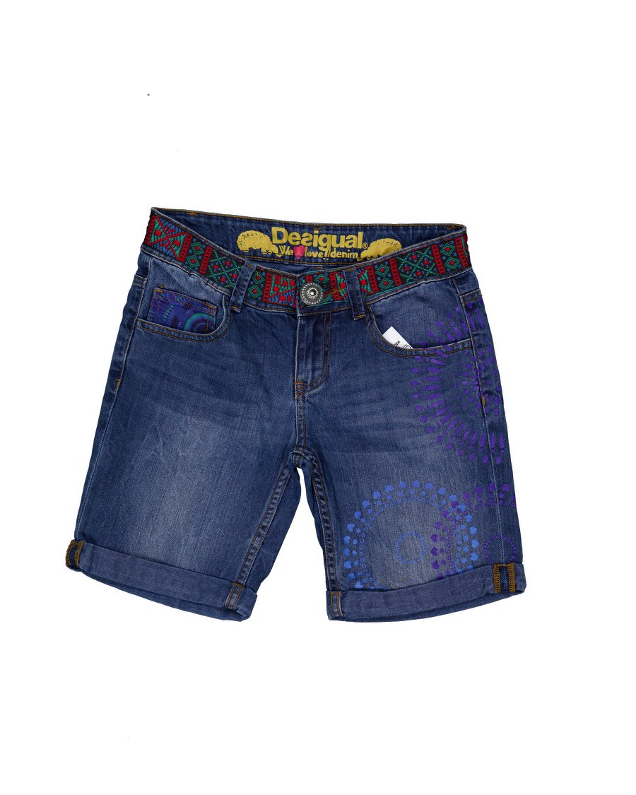 Desigual shorts Polyester Blue 11-12 Years