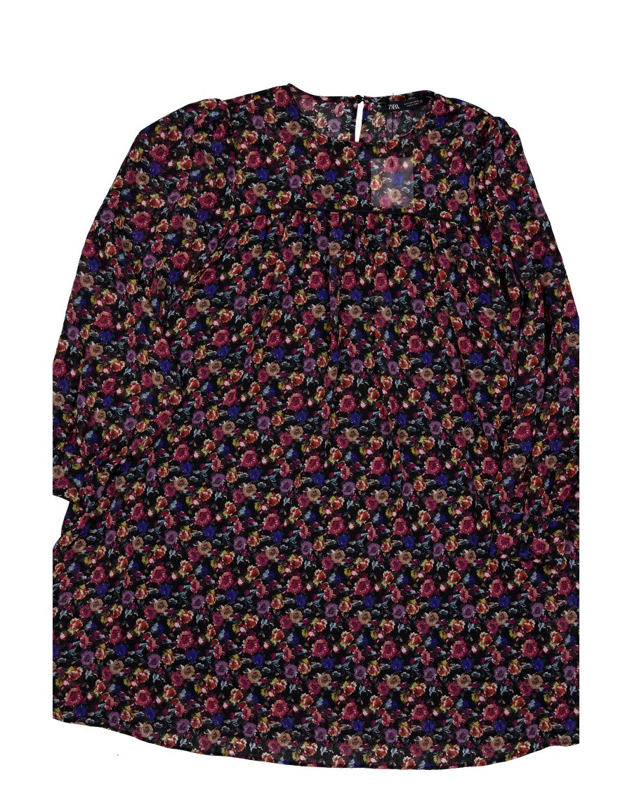 Zara Dresses Polyester Black S